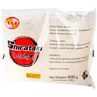 cityaroma Shirataki breit 400g / Abtropfgewicht 200g