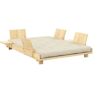 Karup Social Sofa Bed 140 x 200 cm Beige