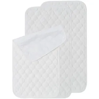 Baby-Wickelunterlage | Windel-Wickelunterlage, 3-teilig, wasserdichte Matte, 68, 6 x 35, 6 cm, waschbar und wiederverwendbar, Baumwolle, für Reisen, für Babys