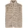 Plüschweste Damen beige 40
