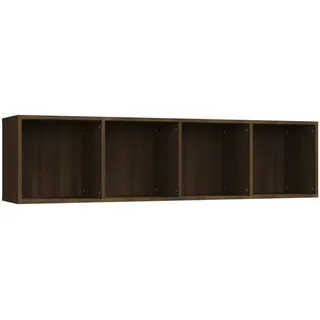 vidaXL Bücherregal TV-Schrank 143 x 30 x 36 cm Braun