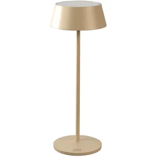 Konstsmide 7839-330 Menton LED-Akku-Tischlampe Sand