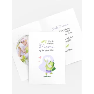 Kleines selbst gestalten mit Spruch und Fotos im Onlinedesigner bei Meine-Kartenmanufaktur.de