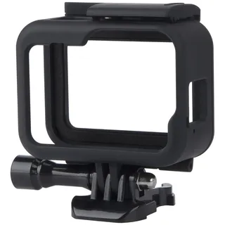 QIMEI-SHOP Gehäuse Rahmen Kompatibel mit GoPro Hero 9/10/11 Black Actionkameras Zubehör Schutzgehäuse Case mit Sockel und Schraube Schwarz