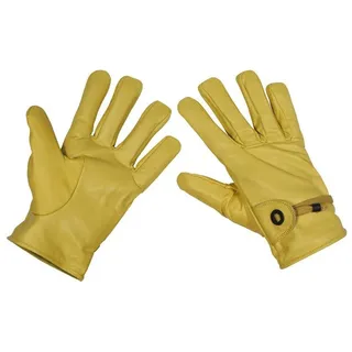 Max Fuchs Western Fingerhandschuhe Beige XL