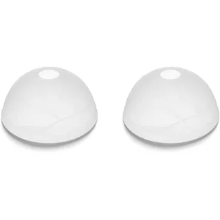 Lurrose 2pcs Glas Lampenschirm Milchglas Ersatzschirm Für Tischlampe | Milchglas Lampenschirm aus hochwertigem Glas, weiches Licht, Staubschutz, passend für Tischlampen, Wandlampen