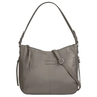 Bruno Banani Shopper Leder Grau