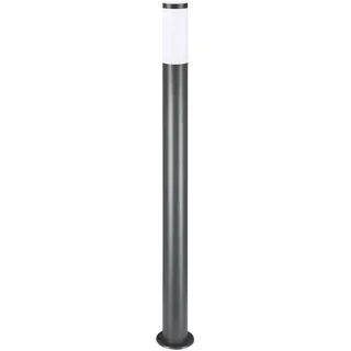 monzana Wegeleuchte Edelstahl 100cm IP44 inkl. Bewegungsmelder Anthrazit