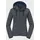 Fleece Hoody Damen Blau 48