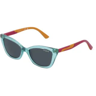 Vogue eyewear VJ2020 Damen-Sonnenbrille Vollrand Cat Eye Kunststoff-Gestell, weiß