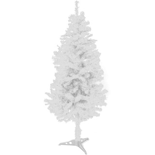 Weihnachtsbaum 150 cm Weiß Christbaum Tannenbaum