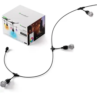 Nanoleaf Lichterkette Essentials Matter Smart Outdoor 15 m Schwarz