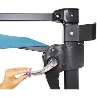 MVG Wandschirm »MVG-HA007«, 300 x 280 cm, Wandmontage - tuerkis
