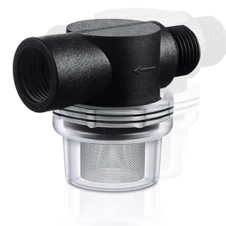 Filter Vorfilter Pumpenfilter für Gartenpumpen und Hauswasserautomaten | Jetpumpe Brunnenpumpe Tauchpumpen bei Waschmaschinen mit 50 Mesh Sieben