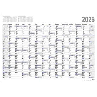 Adina Plakatkalender Wandkalender 2026 A2 60x42cm