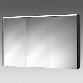 Sieper LED-Spiegelschrank KHX 120  (B x H: 120 x 74 cm, Mit Beleuchtung, MDF, Schwarz/Weiß)