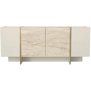 moebel17 Sideboard Veyron Beige Granit Optik,