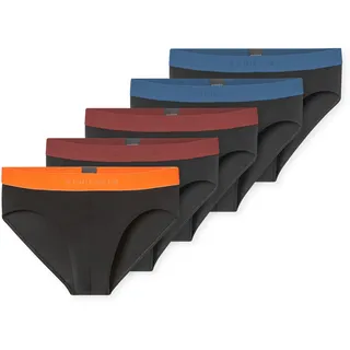 SCHIESSER Slip schwarz XL 5er Pack