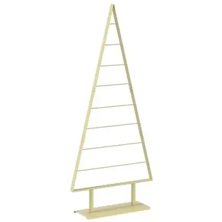 vidaXL Metall Weihnachtsbaum KUOPIO 180 cm Stahl Gold
