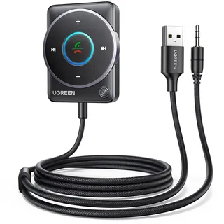 UGREEN Cm723, Usb + Mini-Klinke 3.5 mm, integriertes Mikrofon (schwarz)