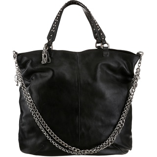 Shopper A.S.98 Gr. B/H/T: 33 cm x 32 cm x 10 cm, schwarz Damen Taschen Handtaschen