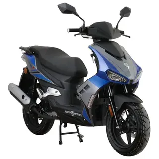 Alpha Motors Mustang FI 50 ccm 2,99 PS 45 km/h blau/grau