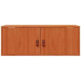 vidaXL Wandschrank mit Regal 80 x 30 x 30 cm Braun