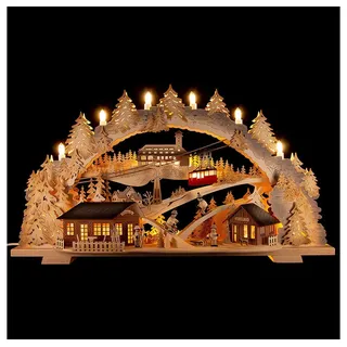 Tietze Erzgebirgsdesign Schwibbogen Schwibbogen Fichtelbergidylle (72x43x15cm) von Tietze Erzgebirgsdesign
