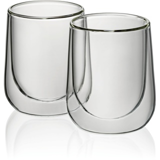 Trinkglas CAPPUCCINO (DH 7,50x9,50 cm) - weiß