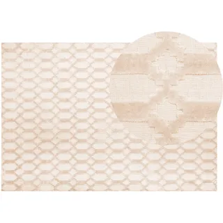 Beliani Teppich Cizre Beige 140 x 200 cm