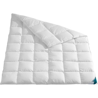 Daunenbettdecke HAEUSSLING "Kuscheltraum" Bettdecken Gr. B/L: 135 cm x 200 cm, normal, weiß Allergiker Bettdecke