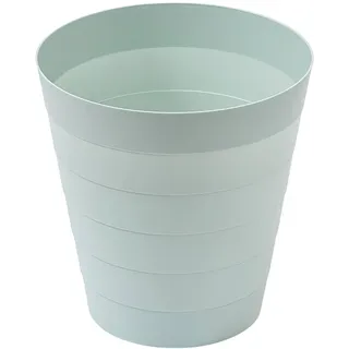 Sinoba Papierkorb 6105 Mülleimer Papiereimer 25 cm 9L | Mintgrün | Abfalleimer aus Kunststoff für Kinderzimmer, Büro, Küche und Zuhause. 25 cm Höhe, 9 Liter Volumen