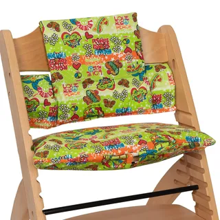 Kissenbezug für Stokke Hochstuhl, kompatibel mit Stokke, Stokke Tripp Trapp, Trip Trap Stokke, Stokke Evolutions-Hochstuhl und Stokke Hochstuhl (Hippie Grün)