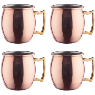 BUTLERS Mini-Becher 0,06 l Roségold 4 St.