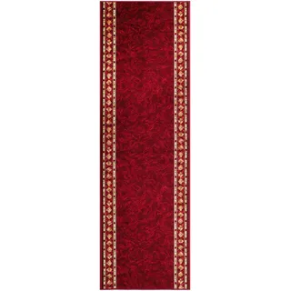 Tapiso Teppichläufer, Rot, Textil, Ethno, Rechteckig, 80x300 cm, Teppiche & Böden, Teppiche, Teppichläufer