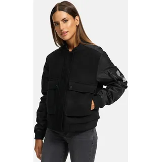 Navahoo Bomberjacke Willstehaben 14 in schwarz, EU S