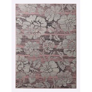 Teppich HEINE HOME Teppiche Gr. B/L: 160 cm x 230 cm, 7 mm, 1 St., rosa Kurzflor-Teppiche