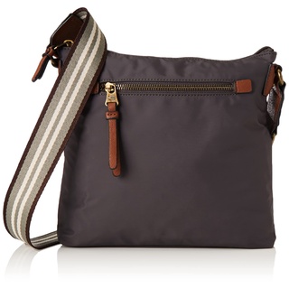 camel active Bari Damen Umhängetasche Crossbody Bag Groß Grau