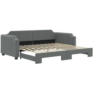 vidaXL Tagesbett 80 x 200 cm Dunkelgrau