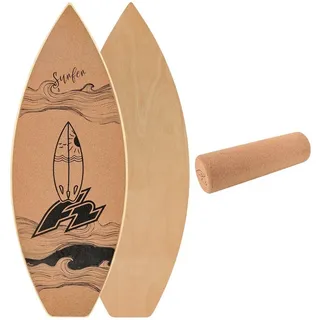 F2 Balance Board Kork Surf 74x30cm