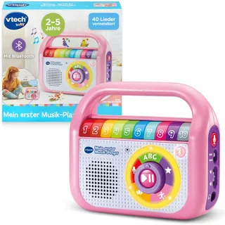 Vtech Schutzhülle kompatibel mit VTech Baby Mein erster Musik-Player, Rosa