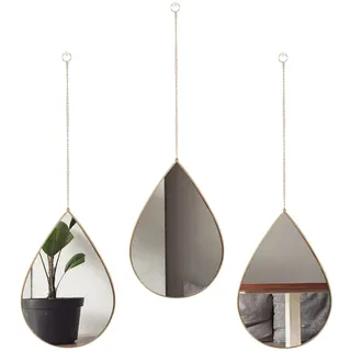 decanit Teardrop 3 50 x 50 cm Gold