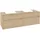 Waschbeckenunterschrank 160 x 55 cm Nordic Oak
