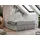 Meble Boxspringbett 200 200 H4 Hellgrau