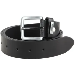 Mustang Herrengürtel Leder 3,5 cm schwarz 90