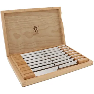 Zwilling J.A. Henckels Steakmesser 8er Set, Deutsches Messerset, Edelstahl
