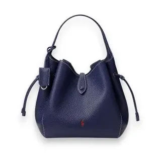 Polo Ralph Lauren für Damen. 428978571001 Umhängetasche Polo Play marineblau (OSFA), Lässig, Leder