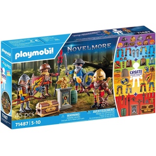 Playmobil® Konstruktions-Spielset Novelmore, Ritter von Novelmore (71487), My Figures, (45 St), Made in Europe bunt