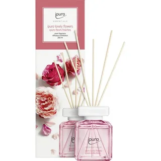 IPURO Raumduft ipuro ESSENTIALS Raumduft Lovely Flowers 200 ml blau