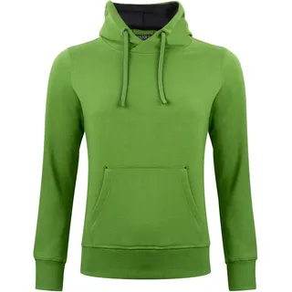 Clique Hoodie Grün Meliert XS